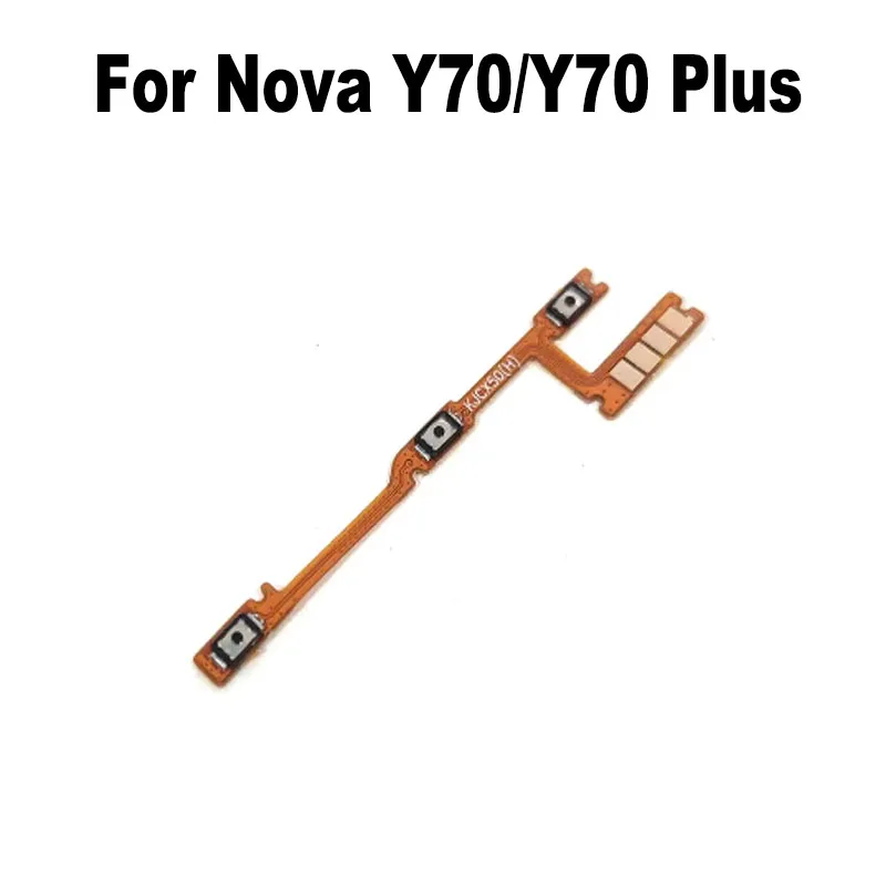 

For Huawei Nova Y70 Plus Power Volume Button Flex Cable Side Key Switch ON OFF Control Button