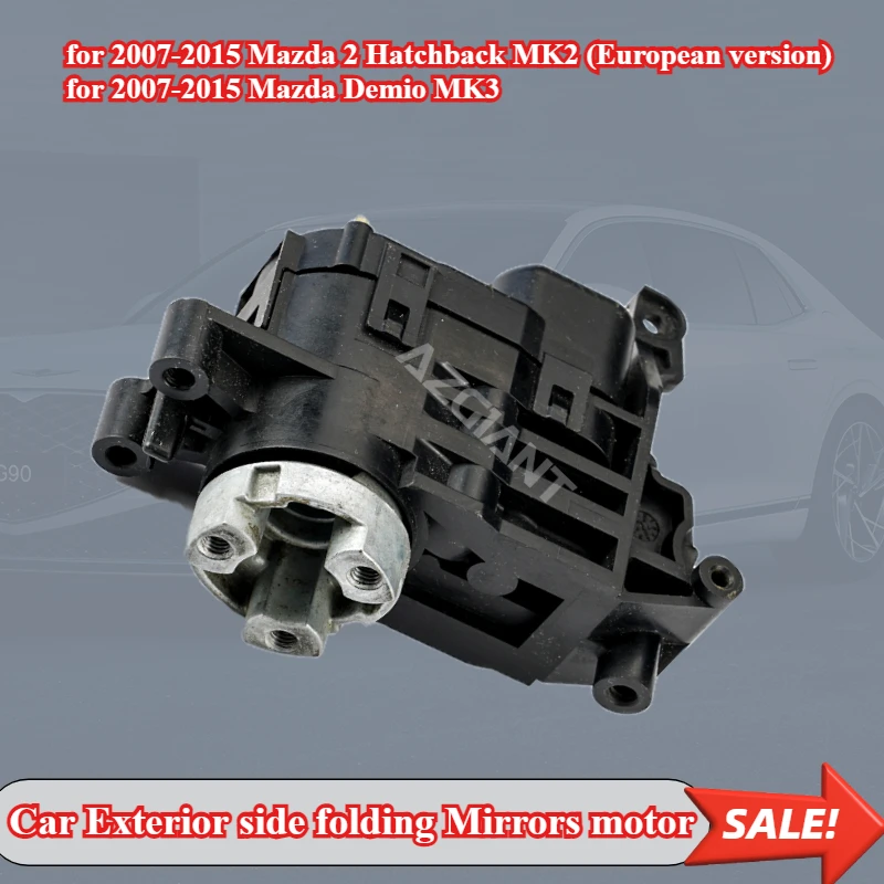 

AZGIANT for Mazda 2 Hatchback MK2(Europe) Demio MK3 2007-2015 Car Exterior side folding Mirrors motor