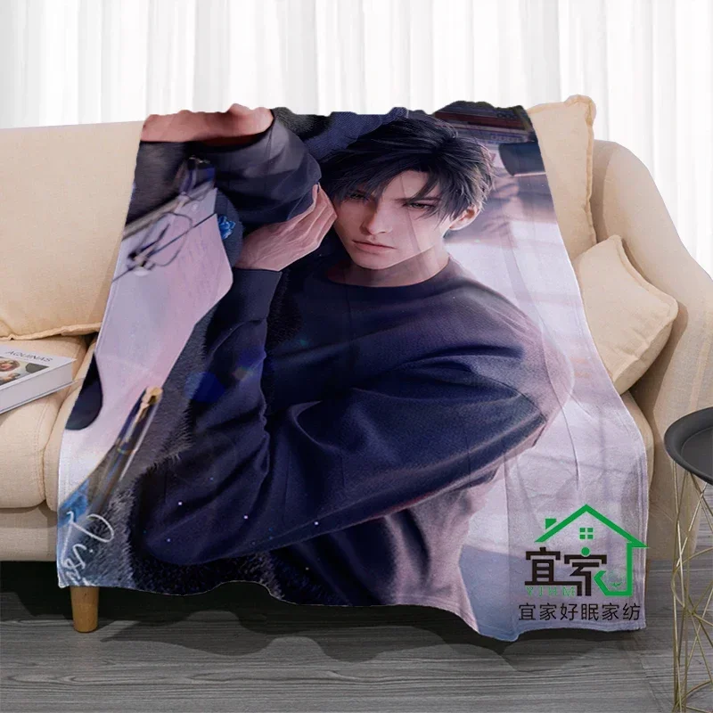 

Одеяло Zayne Game Love And Deepspace, мягкий ковер, диван-кровать, кемпинг, путешествия, подарок для девочек, теплое пушистое одеяло, домашний декор, 1 шт.