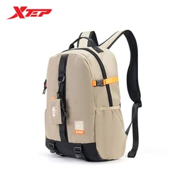 Xtep Backpack Men Women 2023 New Solid Color Travel Causal Rucksack Outdoor Bags Business School Backpack 877437110004