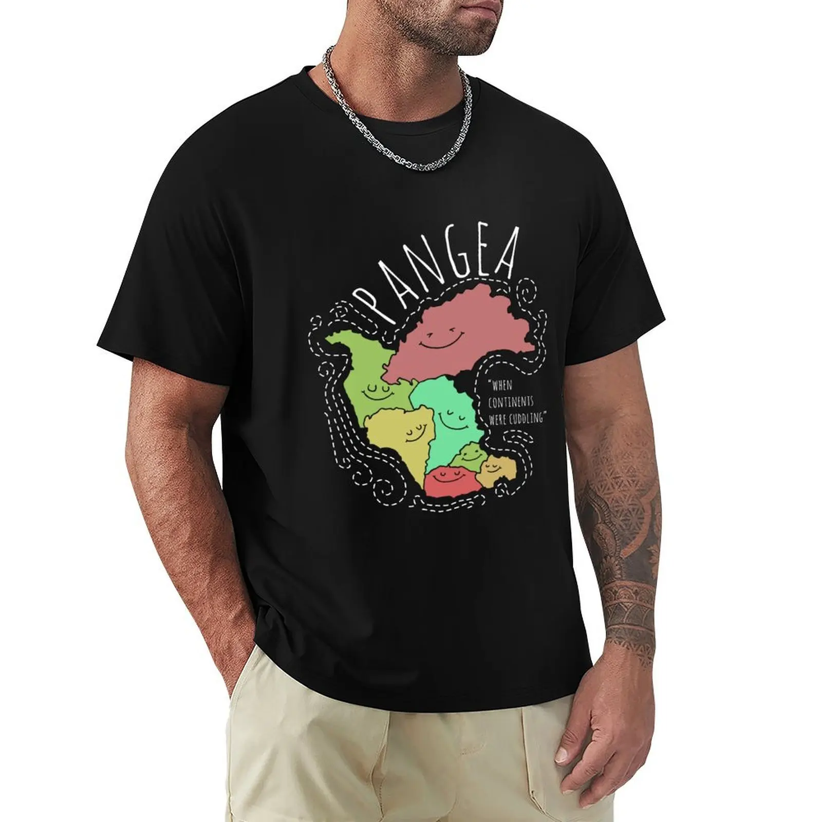 

Reunite Pangea Funny Geology For Geologist T-Shirt Gym Exercise Short Sleeve T-Shirt