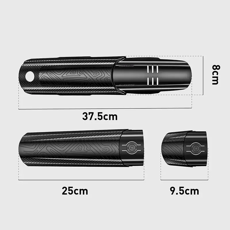 ENLEE واقيات الطين للدراجة الجبلية على المنحدرات واقيات المطر الموسعة والموسعة من ألياف الكربون عالمية للأمام والخلف