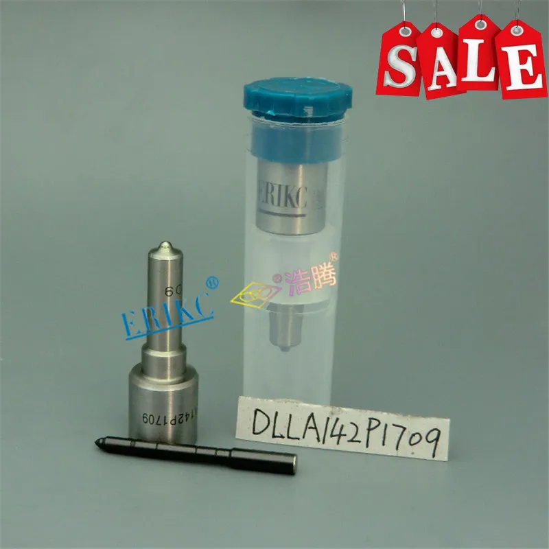 ERIKC Diesel Injector Nozzle Dlla 142 P1709 Common Rail Injector Nozzle 0433172047 Nozzle Automatic Assembly Dlla 142 P 1709