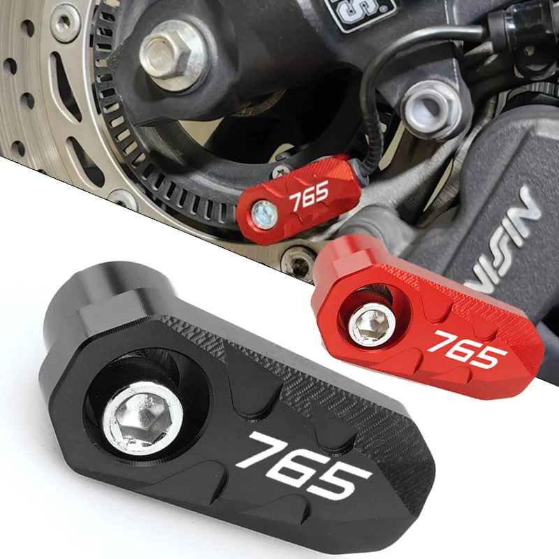 

Motorcycle 765 Rear Brake Fluid Reservoir Cover Wheel ABS Sensor Fit For Street Triple 765 RS/S/R 765RS 765S 765R 2017-2024 2025