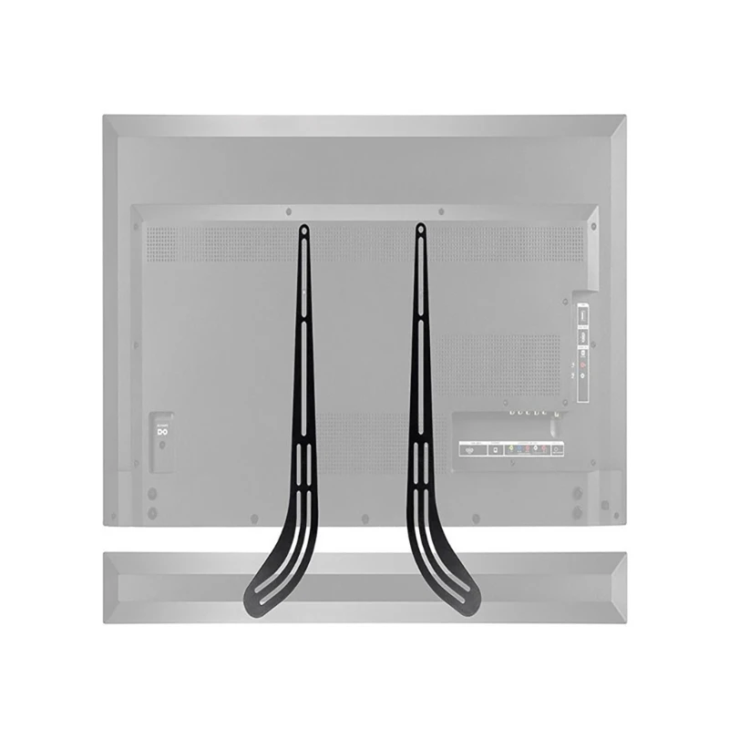 1pair /2pcs TV 벽 마운트 사운드 바 마운트 브래킷 드릴링 필요 없음, 다양한 TV와 함께 작동 쉽게 브래킷 설정