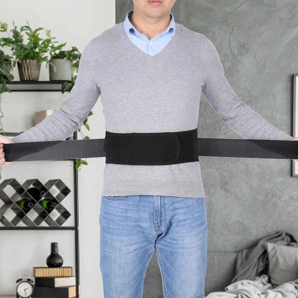 Lumbar Support Belt Self-Heating Waist Protection Strap Warm Adjustable Compression Back Brace