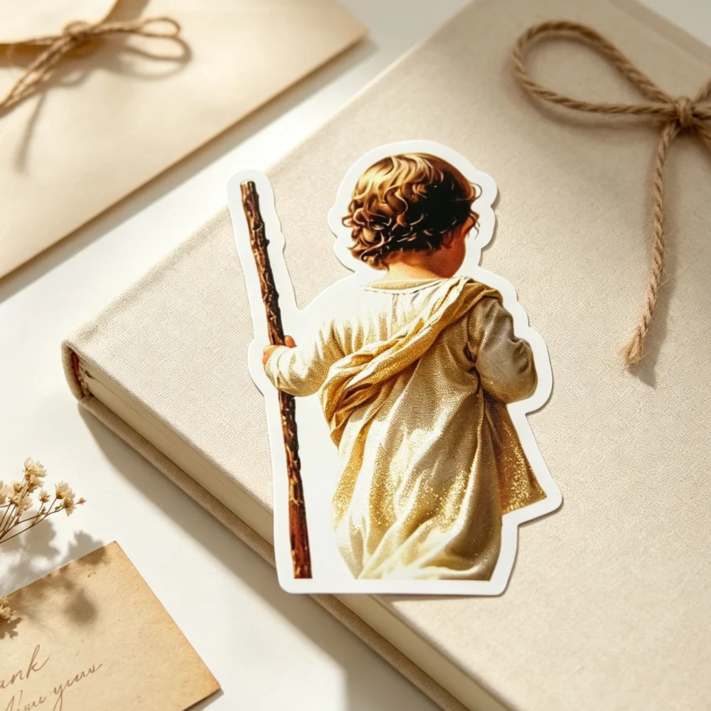 100Pcs Custom Character Vinyl Stickers, Waterproof Die Cut Photo Decals, Water Bottles & Gift Packaging