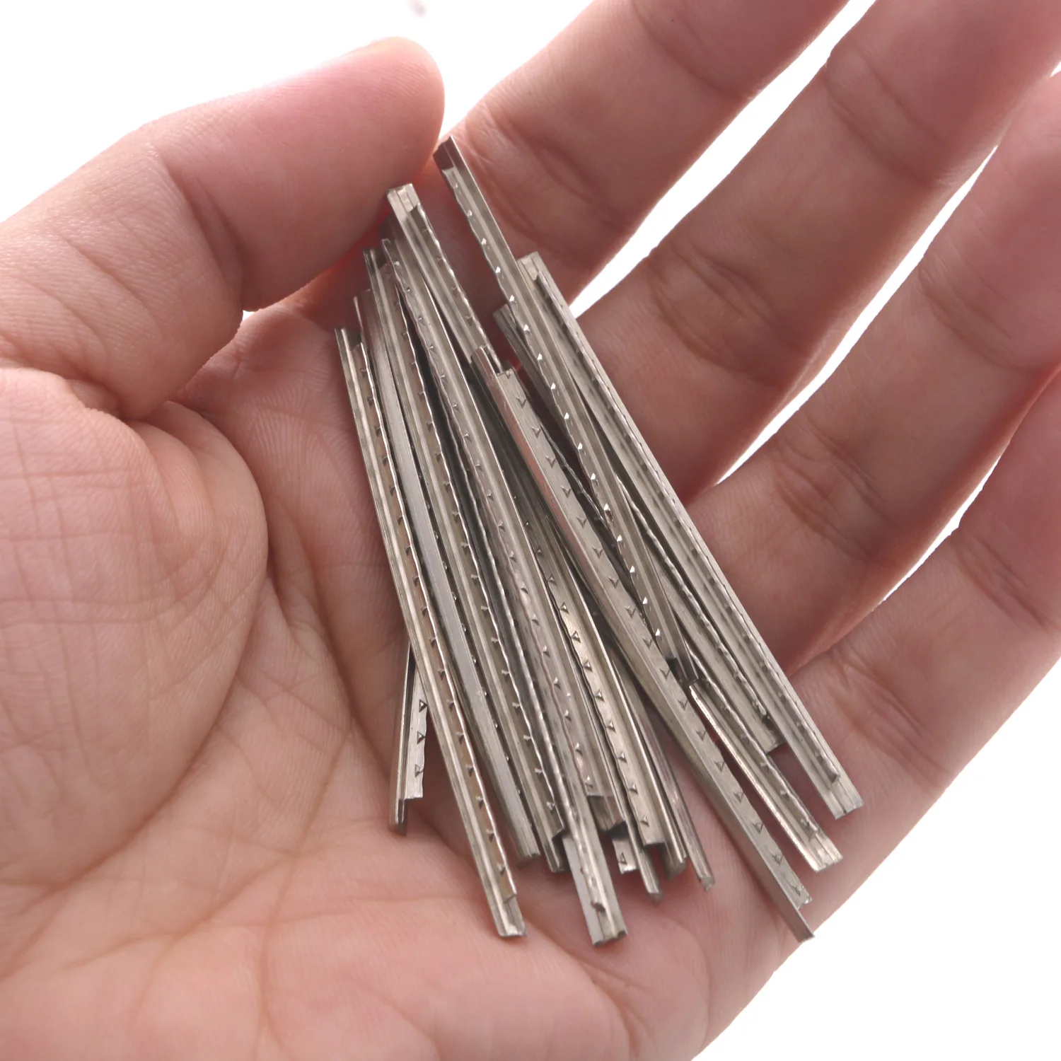 Miwayer Guitar Frets Wire Set Nickel Silver 1.6/1.8/2/2.2/2.4/2.7/2.9mm, 18-24pcs Guitar Fretwire for Fret Replacement & Repair