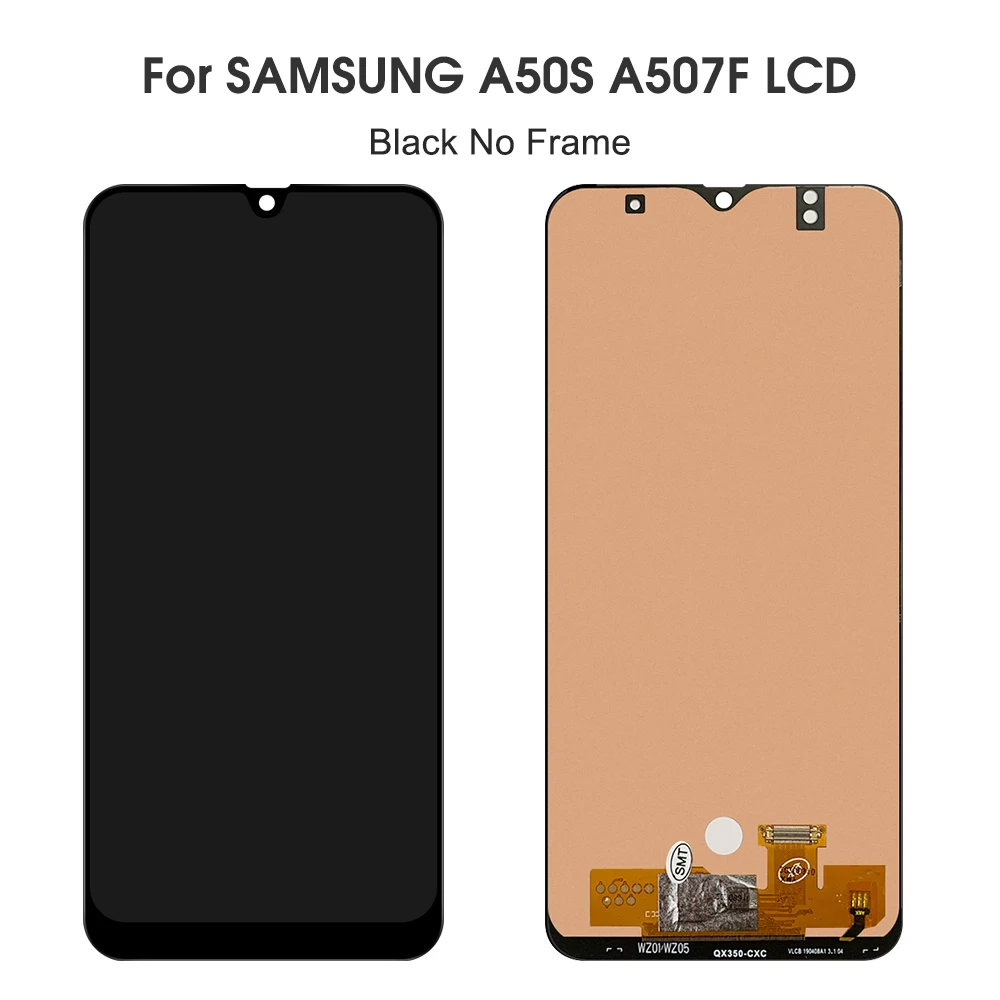 A50S For Samsung Tested A50S A507F A507FN A5070 A507F/DS LCD Display Touch Screen Digitizer Assembly Replacement