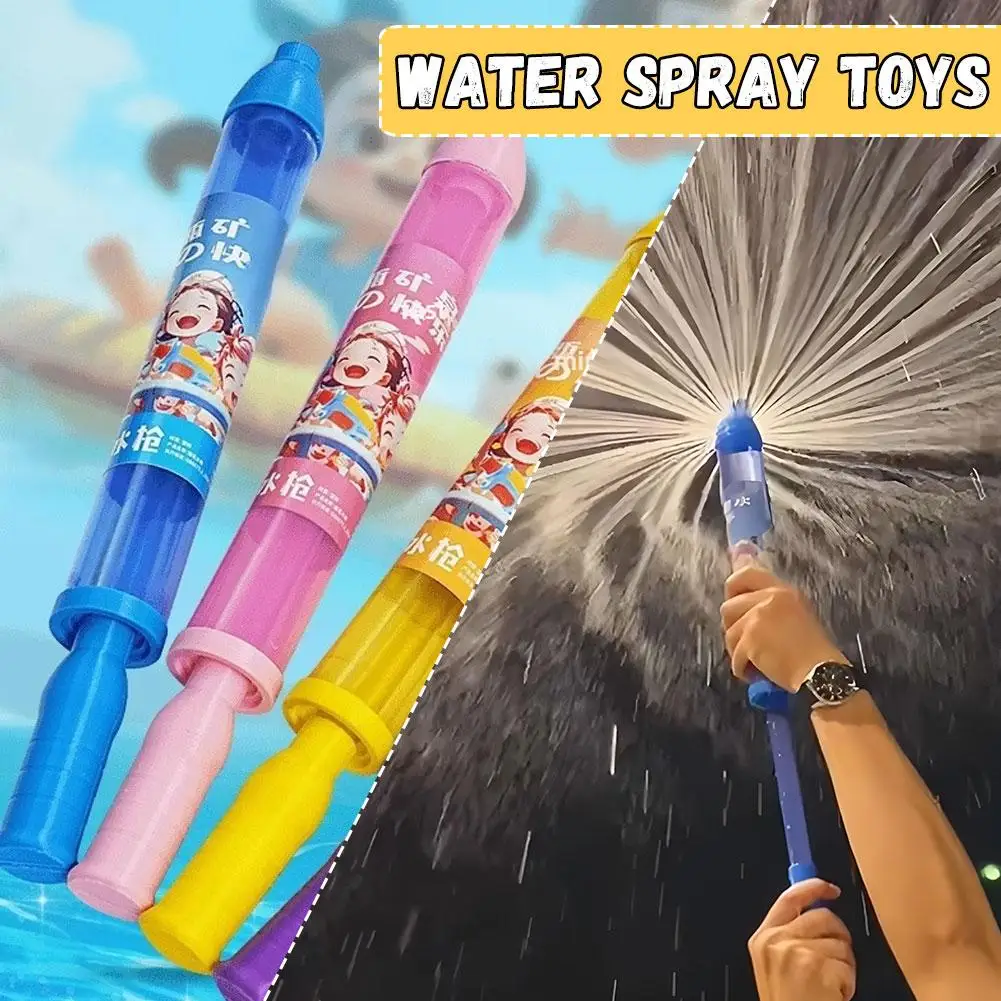 Multicolor Water Spraying Toy Foldable 18-40 Inch Size Safe Summer Water Fight Gadget Romantic Shooting Atmosphere Ornament