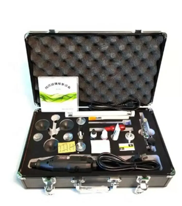 

Automobile broken glass repair windshield repair kit for auto windshield cracks and scratches