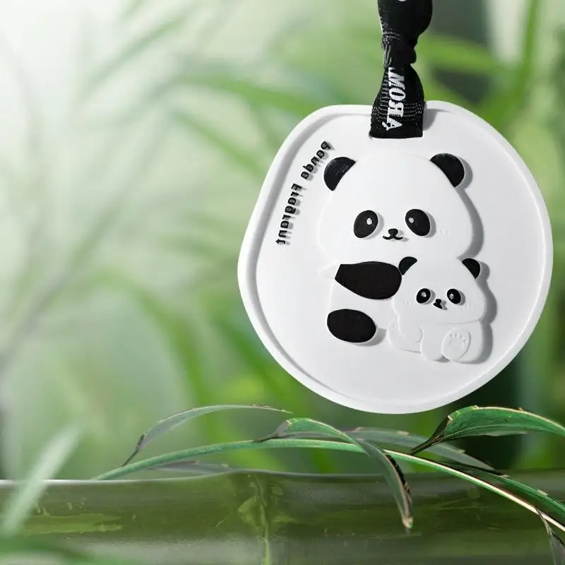 

Matarile Panda pattern car mounted household air freshener bedroom aromatherapy car pendant for diffuser purification of air
