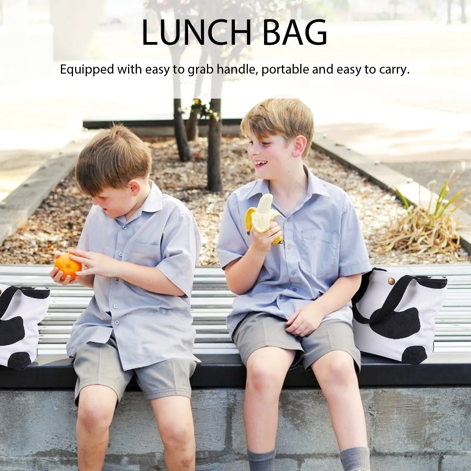 

Вельветовая сумка-бенто с милым принтом, портативная термосумка для обедов с ручкой, изолированная сумка для сохранения тепла для школы, офиса, пикника, подарок