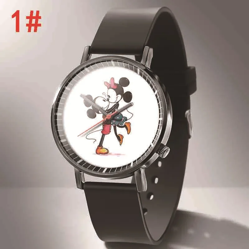 Cartoon Mickey Mouse Quartz Wristwatch Mickey Mouse Wristwatch Cartoon Quartz Watch kids watches boys kids watches Silicone