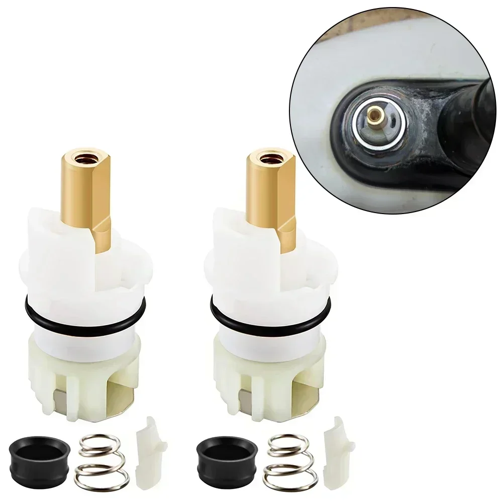 

2 Pack Faucet Stem Assembly Compatible with For Delta Faucet Easy Replacement Kit for Bathtub and Shower Installations