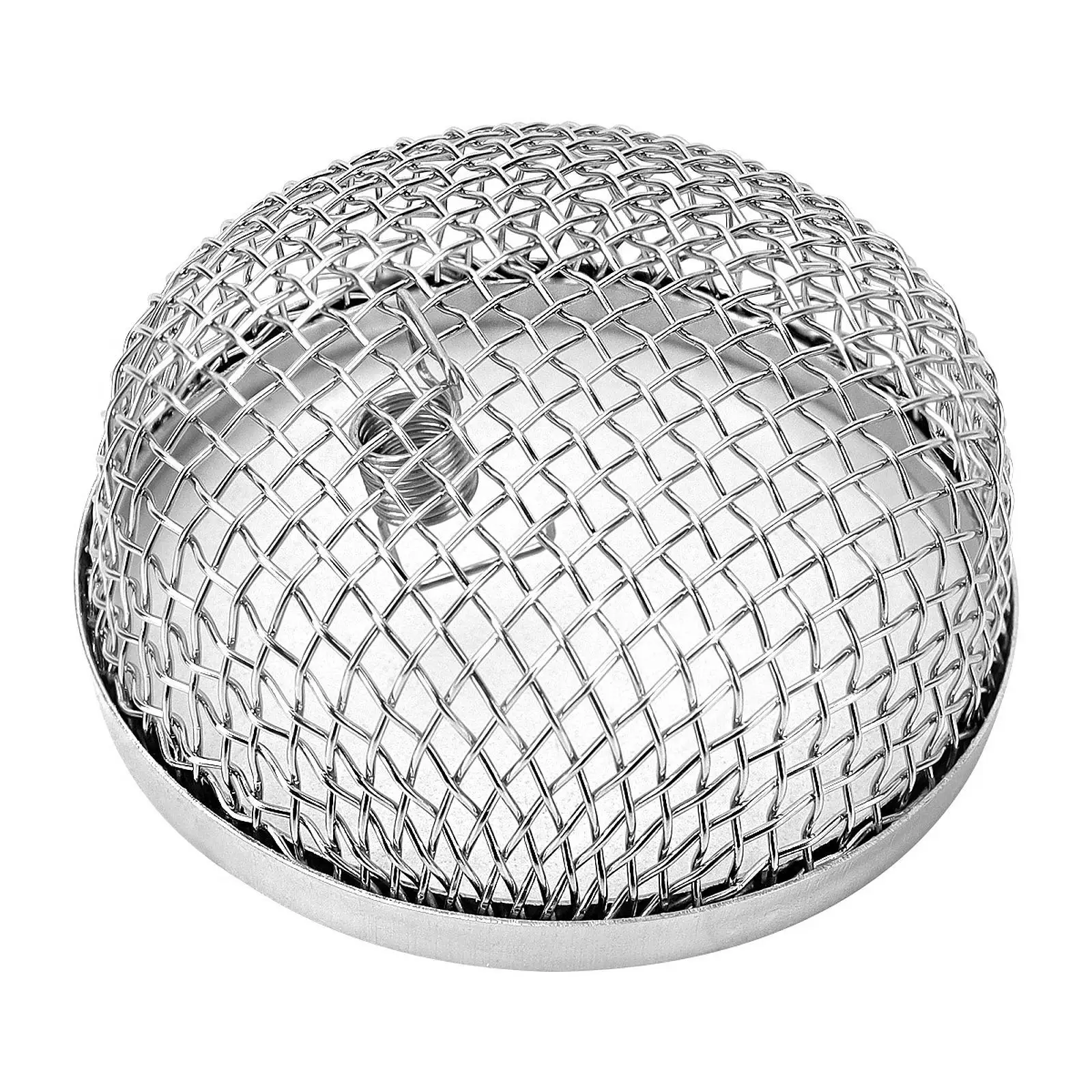 RV Furnace Vent Cover Stainless Steel Bug Screen Accessory for Water Heater Vents Car Protection Easy Installation