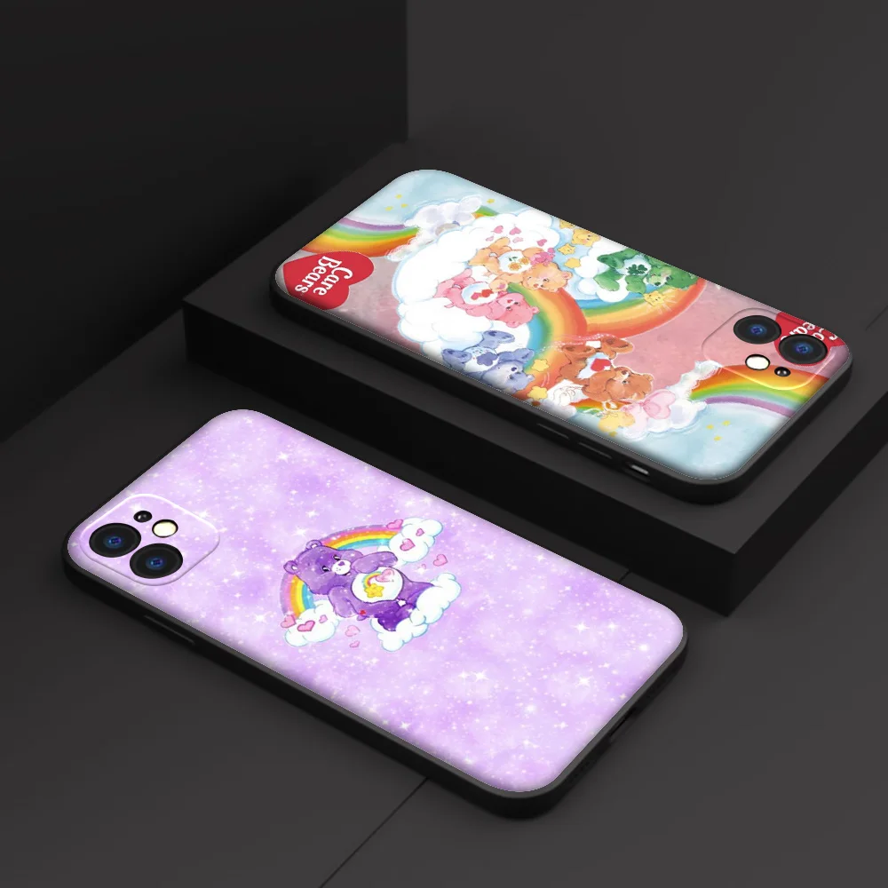 C-Care Bear New High-End Soft Case for Xiaomi Mi 9T 10T 11T 11i 11 12 A2 A3 POCO X3 M3 M2 F3 Pro NFC