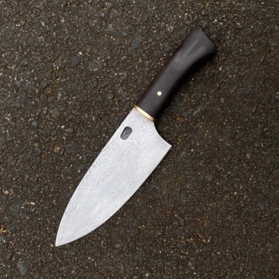 8.3 Inch Chopper Knife Handmade Damascus Steel Blade Sharp Chef Slicing Fish Sushi Cleaver Kitchen Knives Meat And Poultry Tools