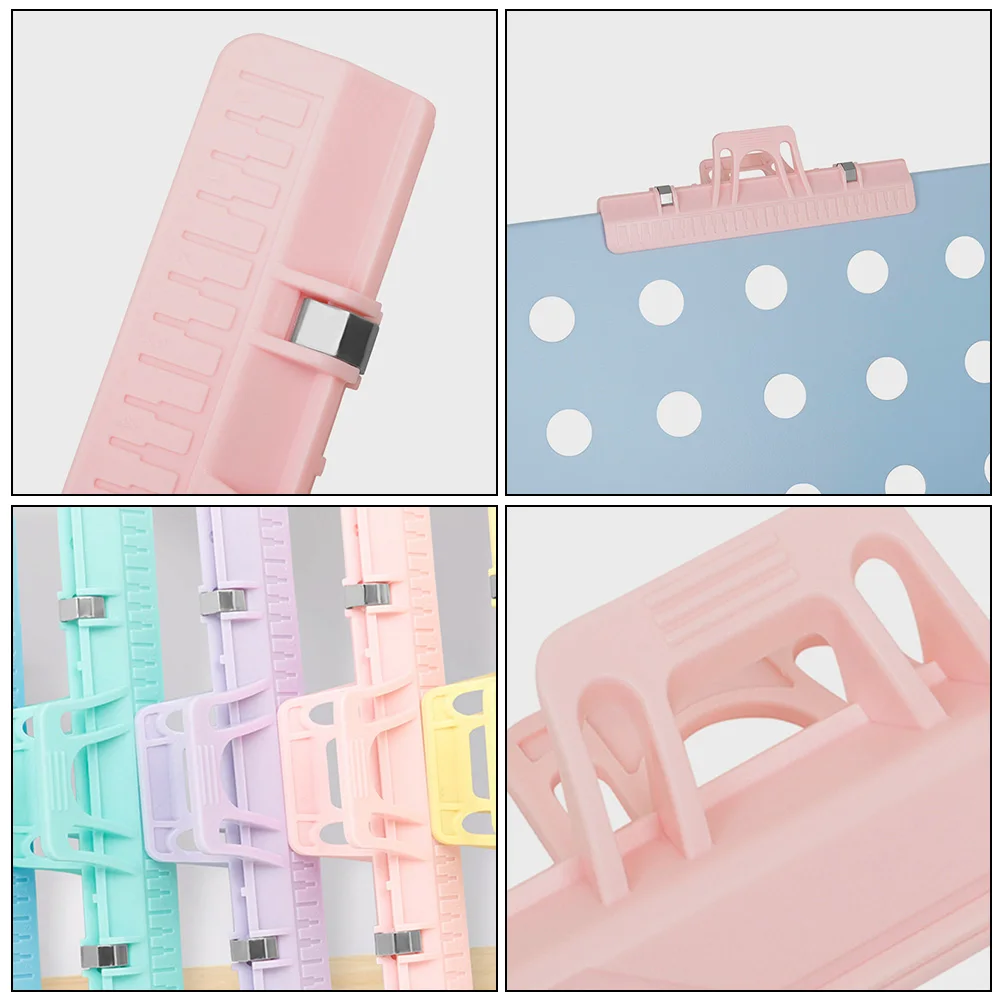 

2 Pcs Sheet Music Clip Book Clips Musical Paper Piano Instrument Holder Stand Bookend