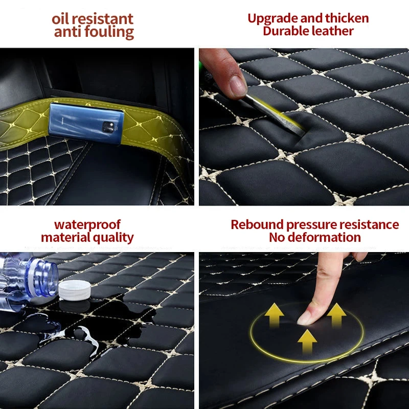 Automatten Vloer Voor Porsche Panamera 970 Chassis G1 SWB 4 zetel 2009 ~ 2013 Anti-vuil Auto vloermatten Rechtsgestuurde Auto Accessoires