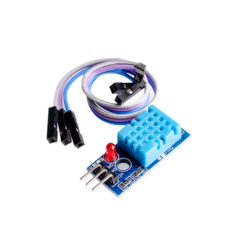 

DHT11 Humidity Sensor Module Temperature And Humidity Module DHT-11 Sensor With Wire For Arduino