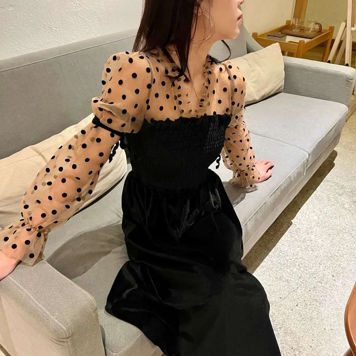 Robes femmes Floral Jacquard jupe moulante printemps sortie artistique texturé romantique Vintage français élégant doux Style Chic