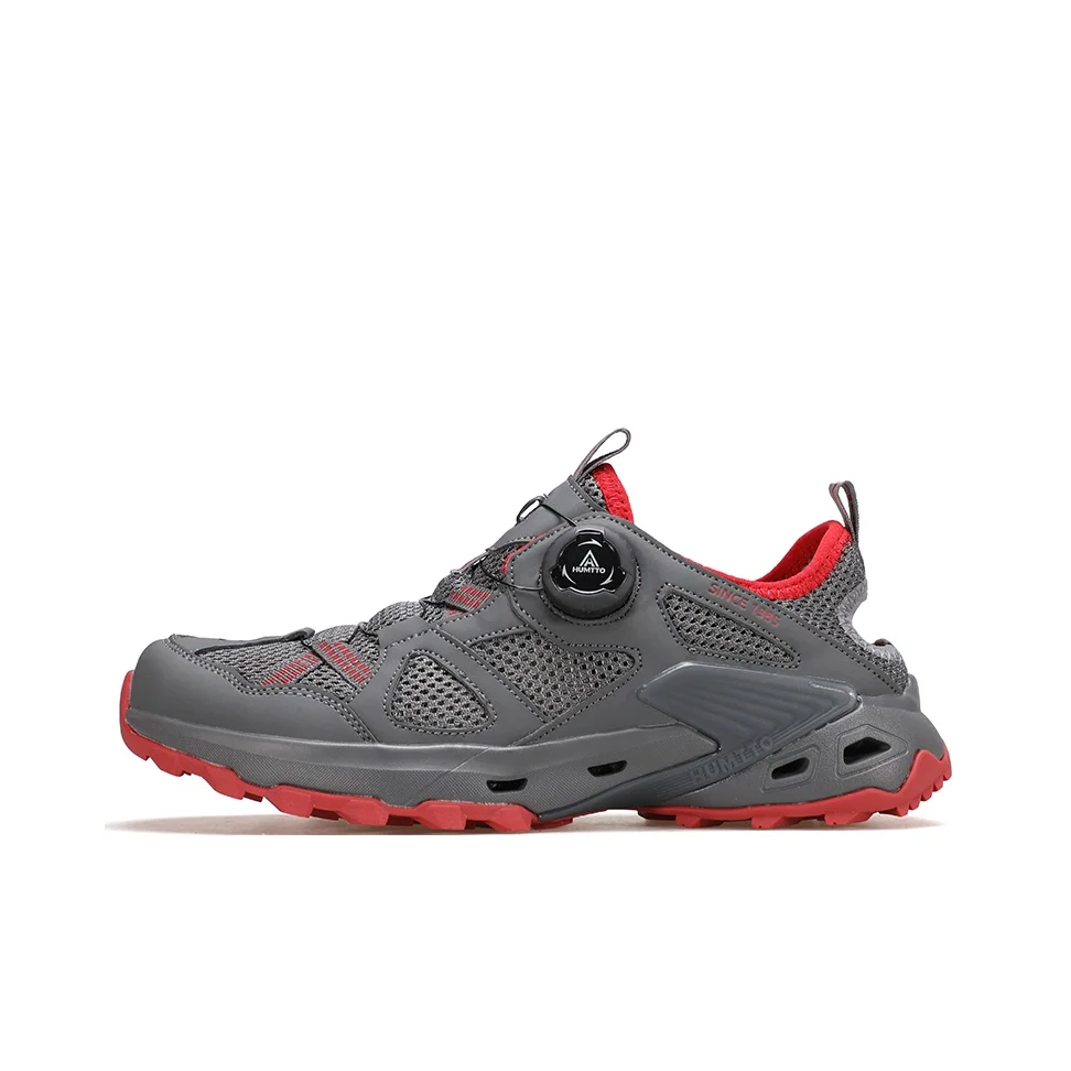 HUMTTO Quick Dry Coverage Slip Resistant Quick Dry Coverage Slip Resistant River Trekking Shoes Women's Dark Gray 660906B-2