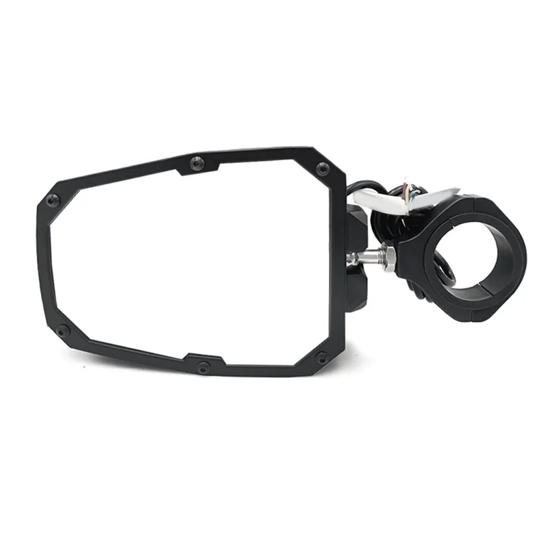 

A029-Motorcycle ATV UTV Adjustable Rearview Mirror Lights 1.75 Inch For Can AM Maverick X3 Polaris RZR S 800 900 1000 Arctic