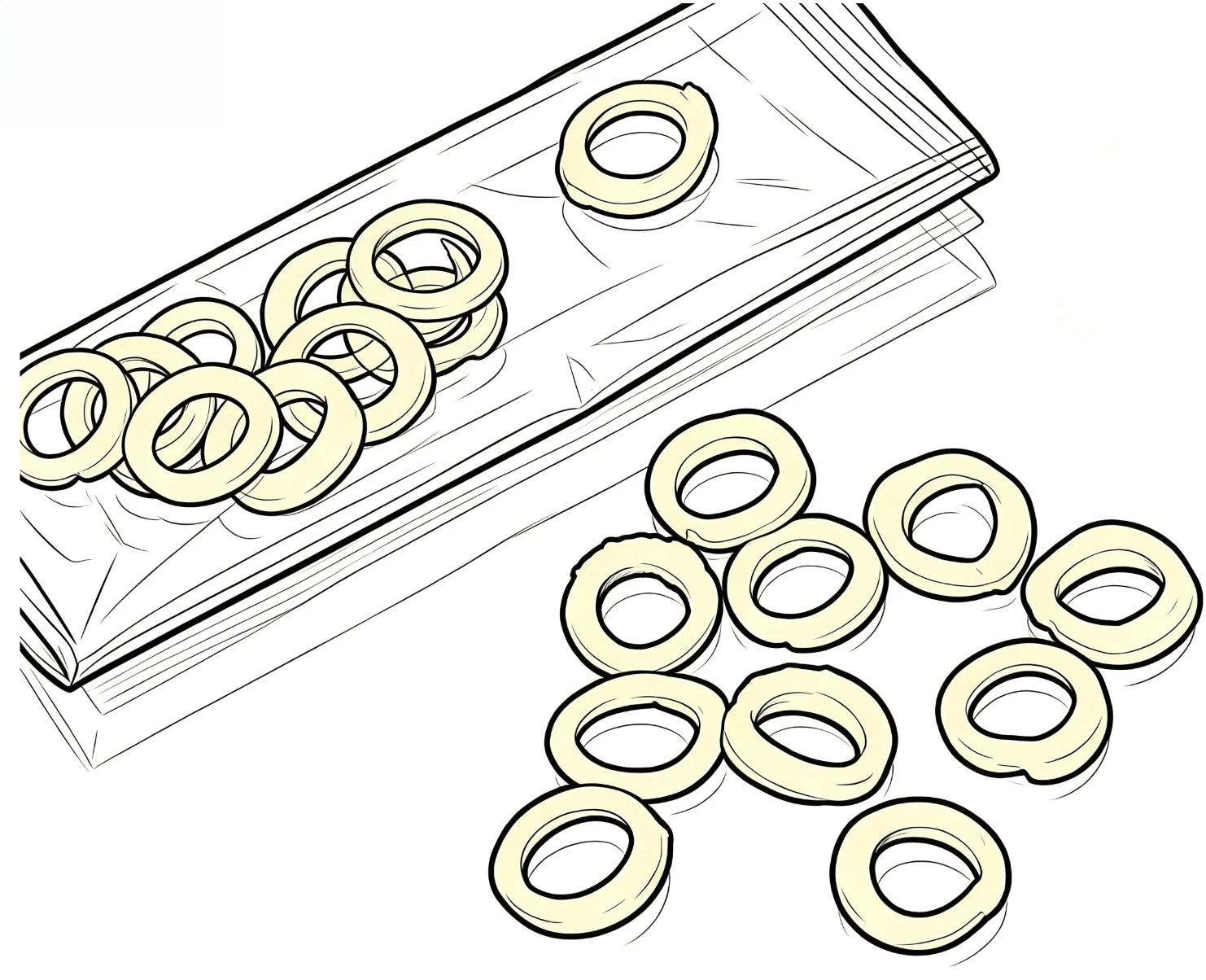 50pcs Natural Latex Rubber Bands for REO Cookies Magic Bite Coin & Folding Coins Quarters Magic Accessories Gimmick Magia
