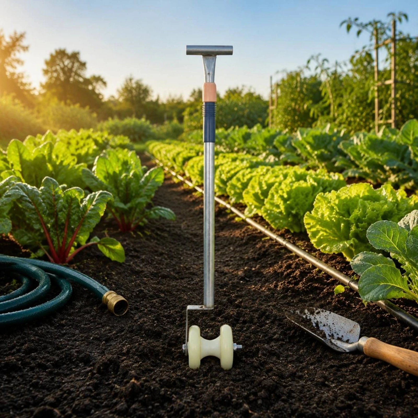 Irrigation Line Puller Labor Saving Irrigation Tube Puller Farm Tool Lightweight Resistant for Farmers, Crop Field