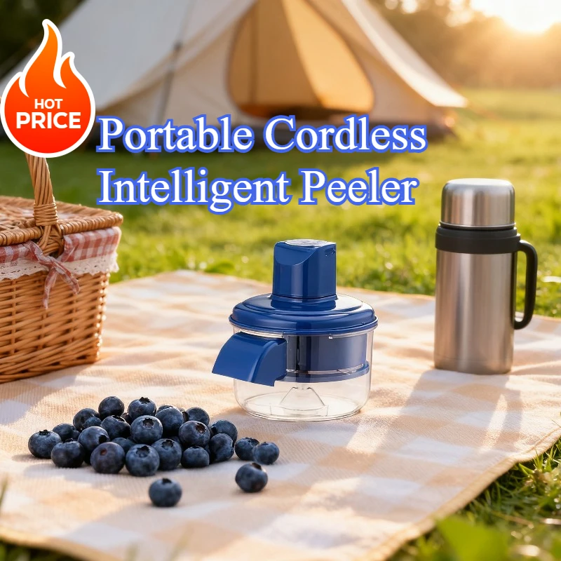 

Электрическая машина для очистки фруктов, кухонные аксессуары, интеллектуальная машина для очистки фруктов, портативная беспроводная машина для удаления кожуры