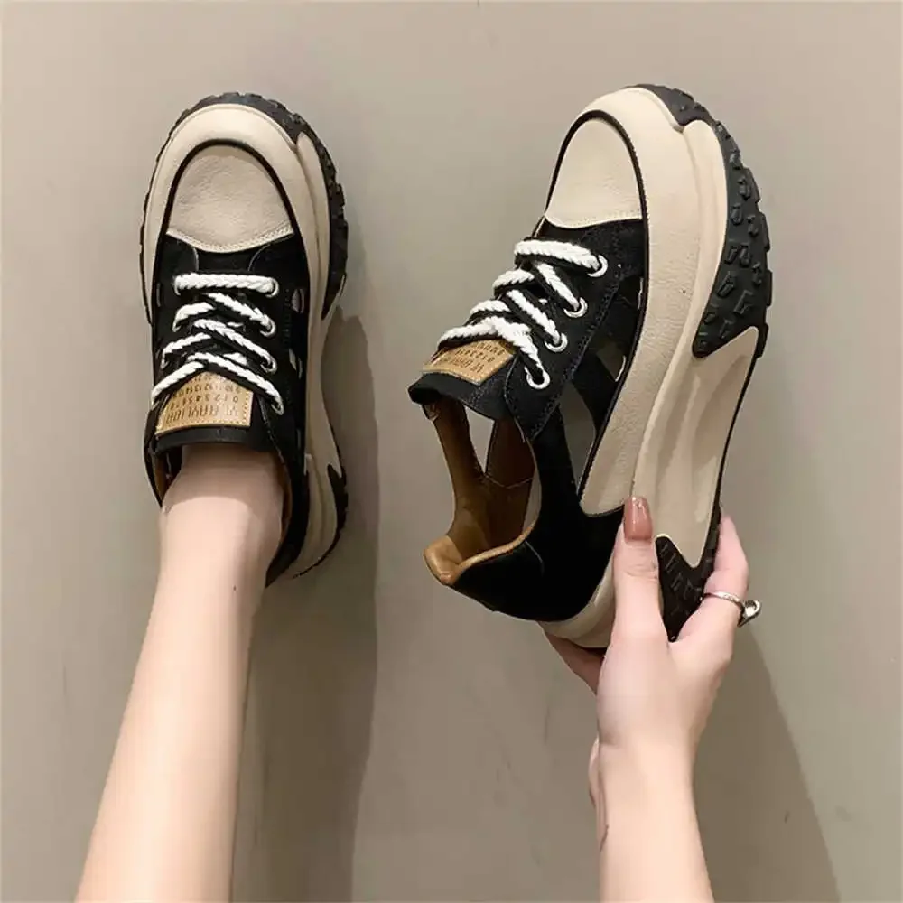 With Ties Round Nose Sneacker Vulcanize Women\'s School Shoes Fashion Women\'s Sneakers Sport Outing Cheaper Shose