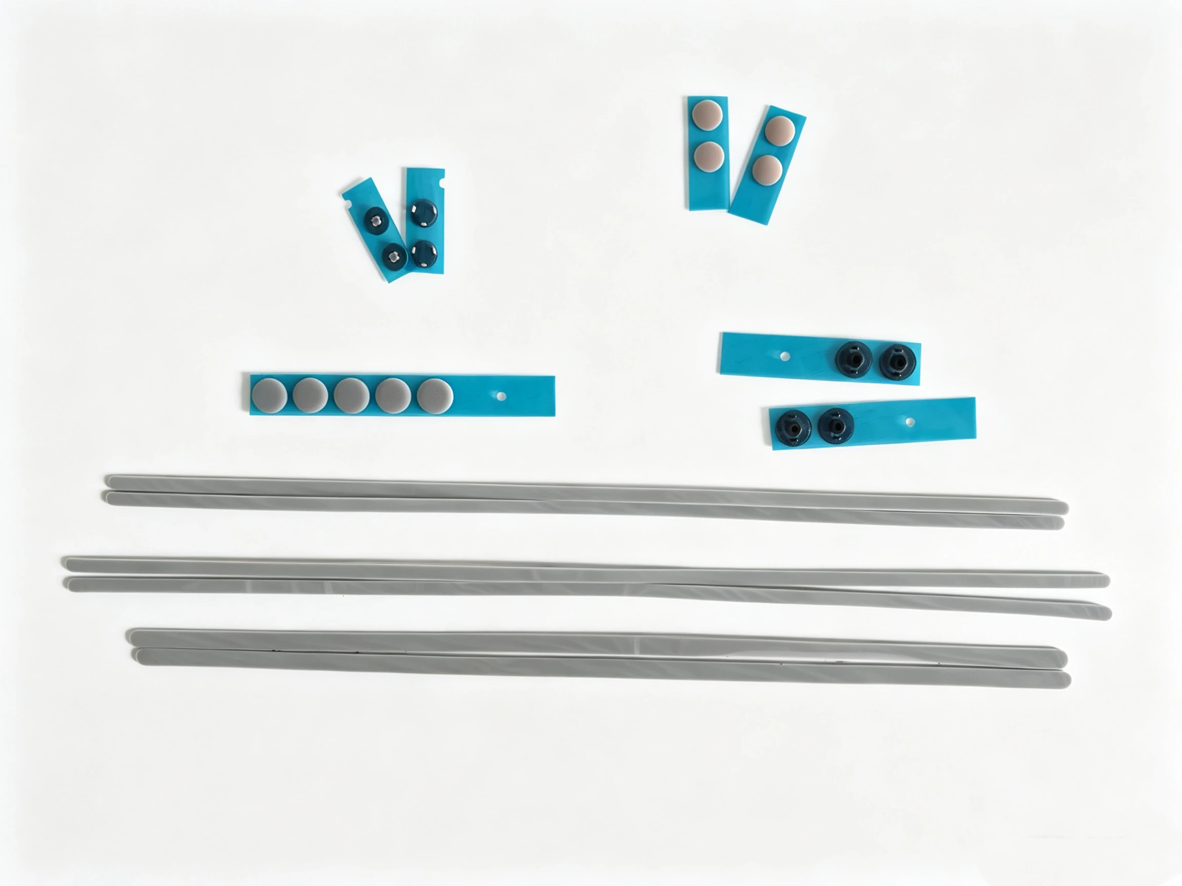 10set/Rubber Pad For Surface Laptop 1 2 3 4 5 6 7 Book 1 2 3 Laptop Studio Laptop Go Bottom Non Srtip Silver Black Gold Blue