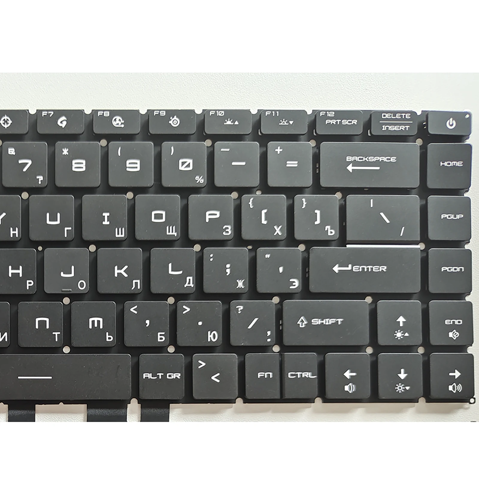 for MSI GE66 Raider GS66 Stealth 11UE 11UG 11UH 12UG 12UH RU Backlit Black Laptop Keyboard