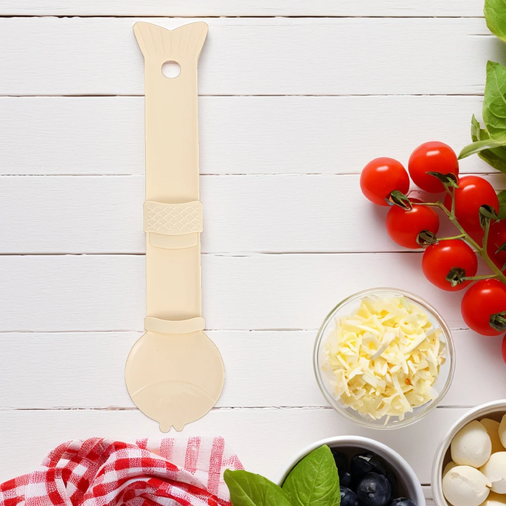 Cuchara de alimentación para gatos para golosinas húmedas, dispensador de utensilios de comida para mascotas, cuchara Abs segura para lavavajillas, limpieza multifuncional, 2 uds.