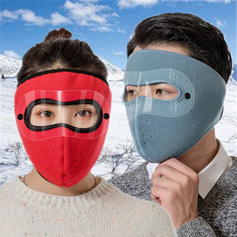 

Winter Cycling Face Mask Windproof Men Women For Skiing Snowboarding Motorcycle Outdoor Sports Balaclava Cap Warmer Breathable