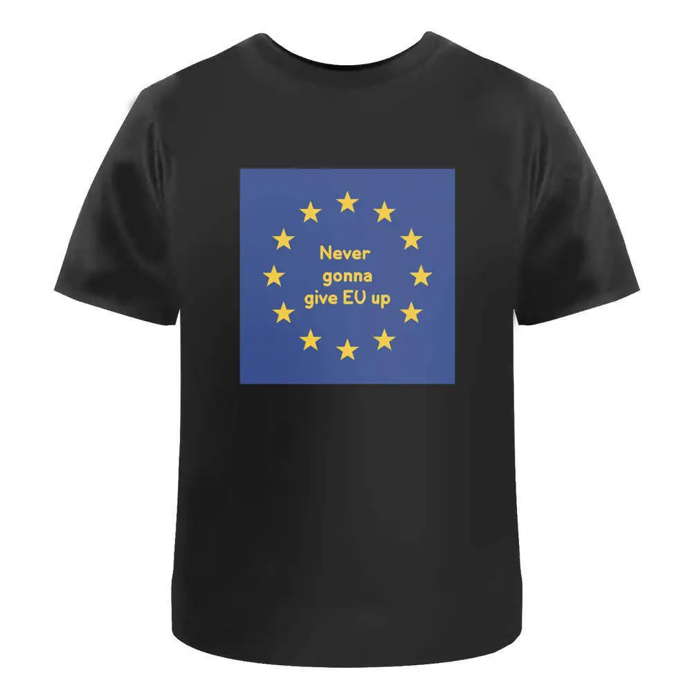 Brexit Pun' Cotton T-Shirts   Anime Graphic T-shirts for Men Clothing Women