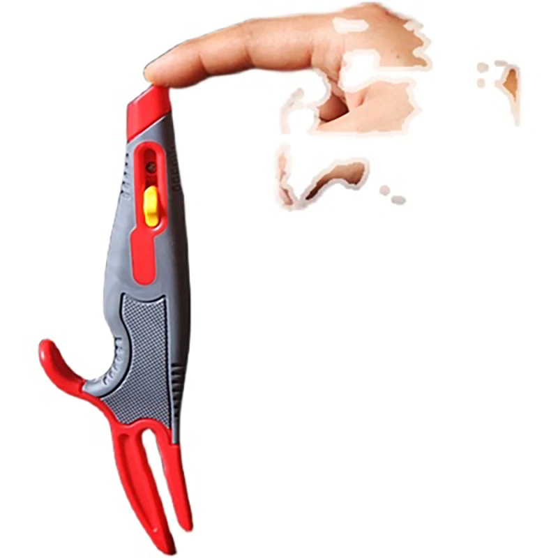 3 In 1 Professionele Box Cutter Retractable Utility Mes Comfor Grip Uitpakken Cutter, Plastic Handvat, Blade Lock Binnen