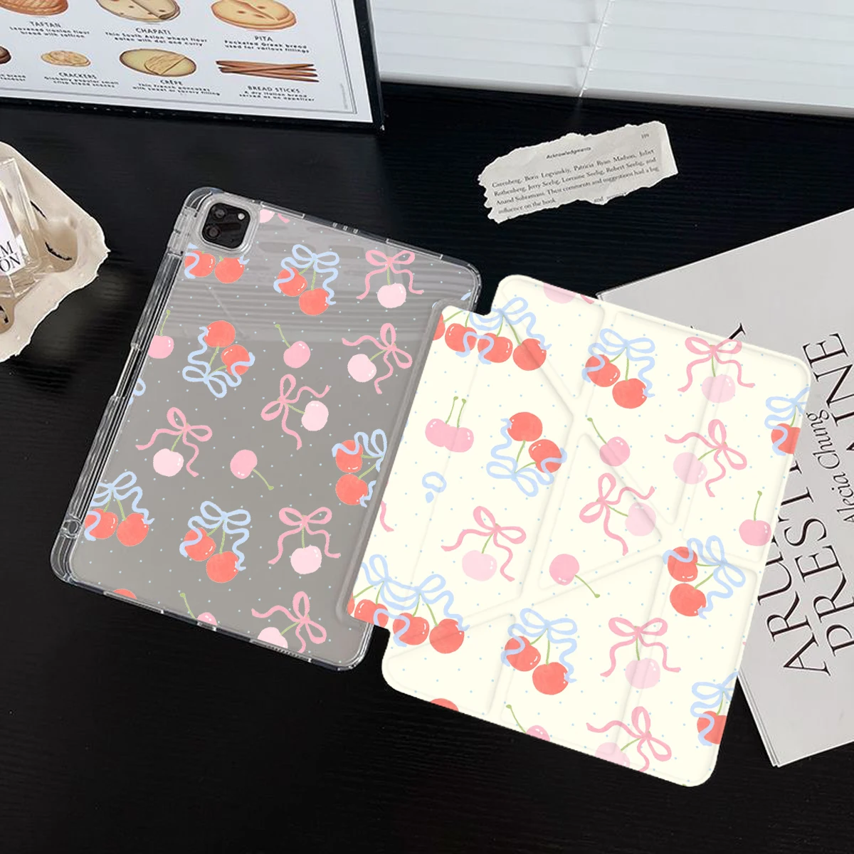 Y Folded Case For iPad 11th 2025 iPad10.2 7/8/9th SamsungS9S10 Plus 12.4 SamsungS7S8S9 11 Air11 2024 iPad 4/5th 10.9