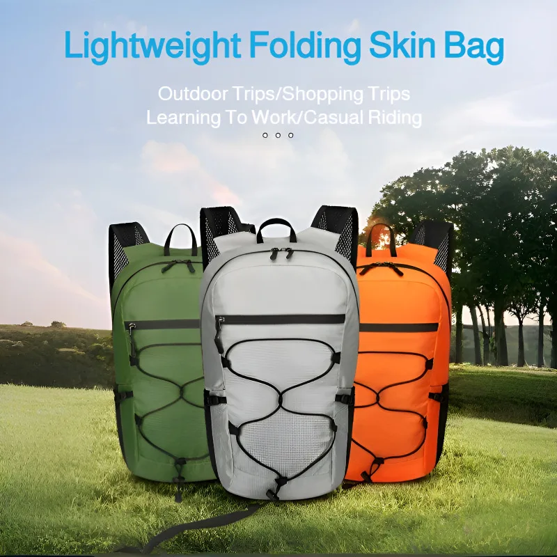 

Foldable storage bag, travel bag, outdoor bag, running bag, foldable outdoor hiking backpack