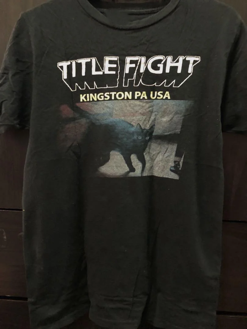 Title Fight Kingston Cat Funny  Cotton Tee S to 5XL T-shirt GC1535