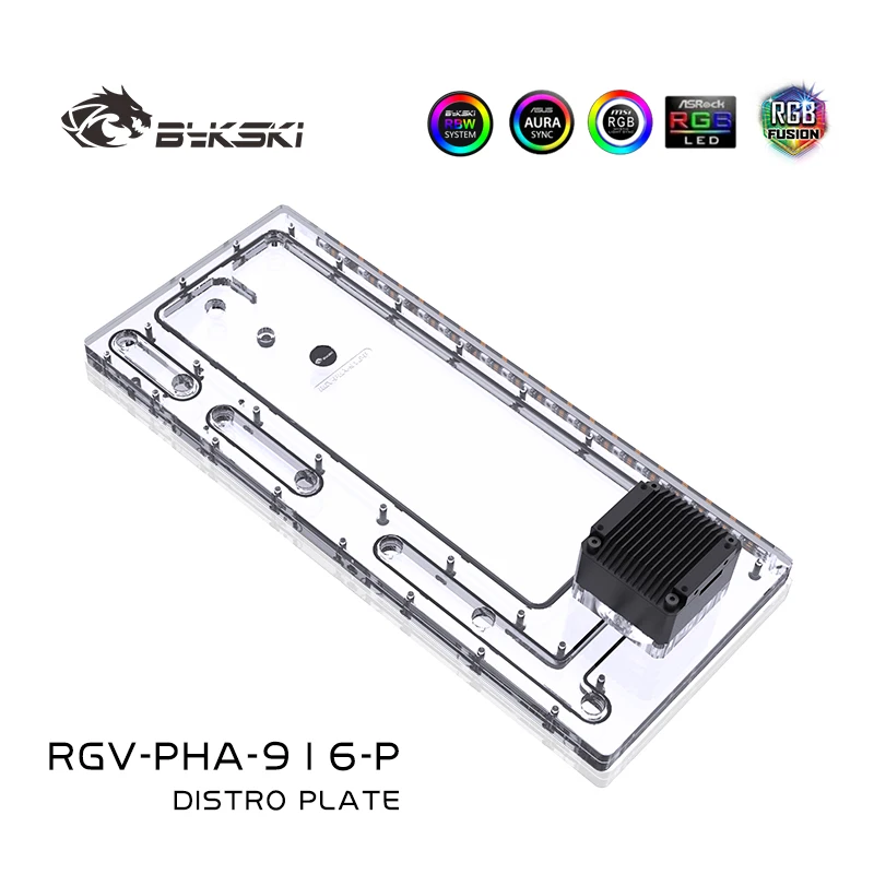 

Bykski RGV-PHA-916-P Waterway Boards Distro Plate For Phanteks 916 Case For Intel CPU Water Block GPU Building