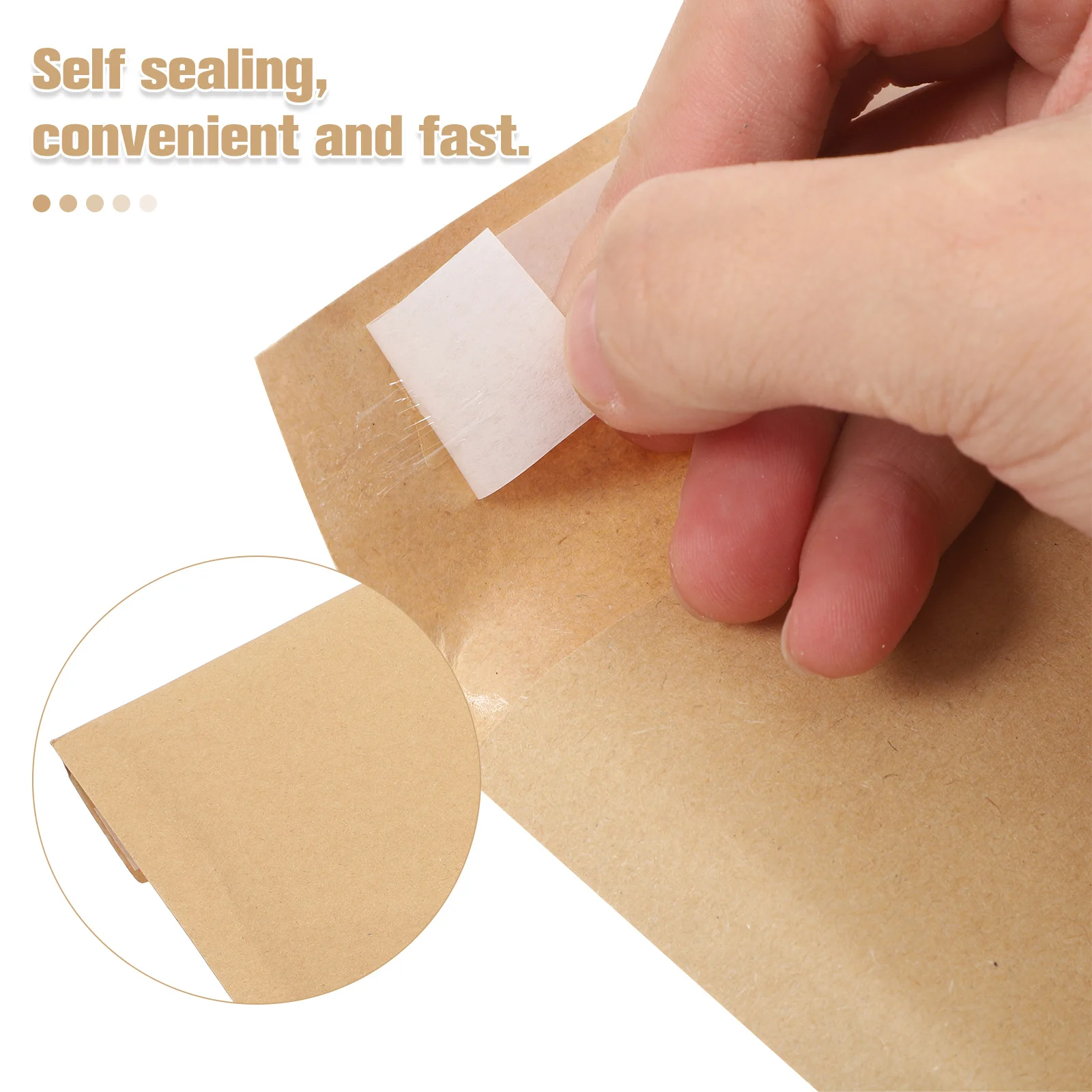 50 قطعة مبطن كرافت فقاعة البريدية الذاتي ختم المغلفات أكياس بريد مقاومة للصدمات للشركات الصغيرة التعبئة والتغليف فقاعة حقيبة مضادة للصدمات #3