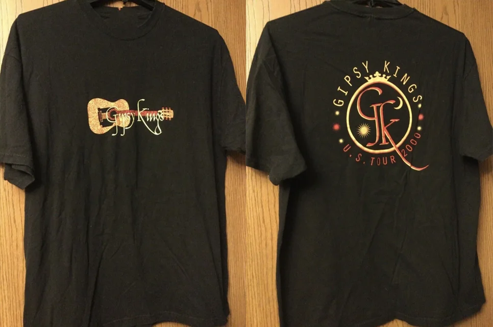 Gipsy Kings band US Tour Double-sided Black Unisex S-5Xl T-shirt 2F272