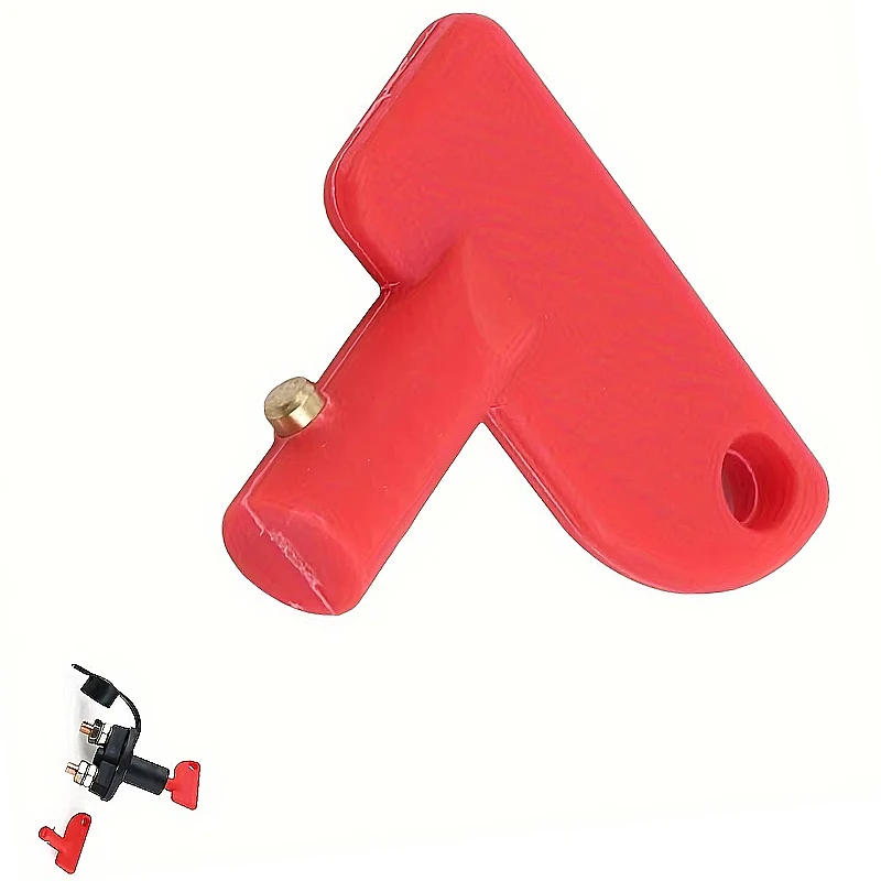 

1Pc Car Battery Switch Key Car Battery Switch Isolator Replacement Part For Car Boat Rv Atv Interior Power Cut-Off Fittings