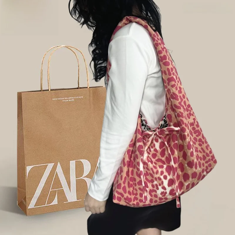 

Original 2025 Summer New Vintage Double-Sided Vest Bag Single oulder Bag Large Capaci op Bag Tote Bag Canvas Youth ...