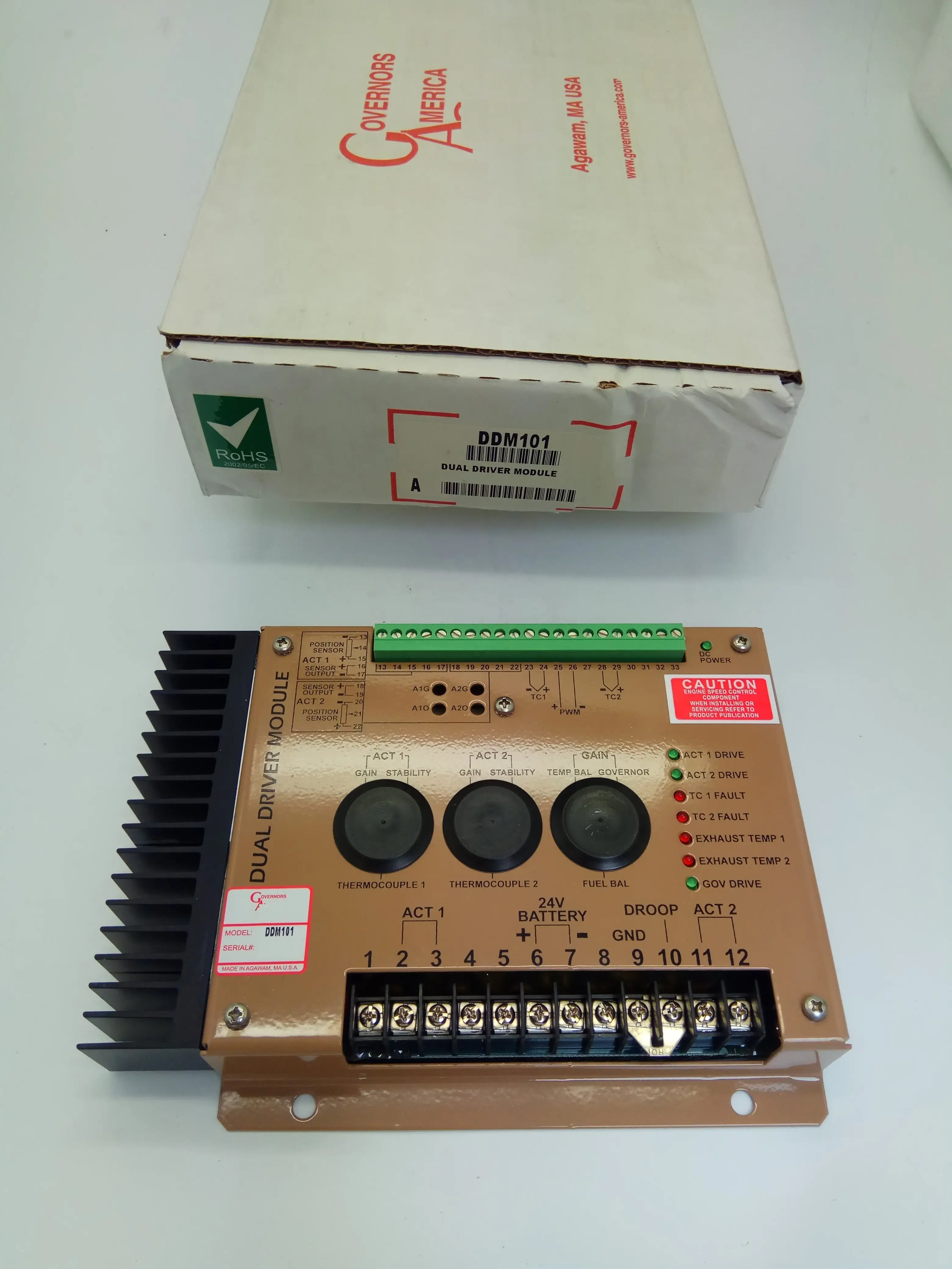 Genset Generator speed control unit DDM101