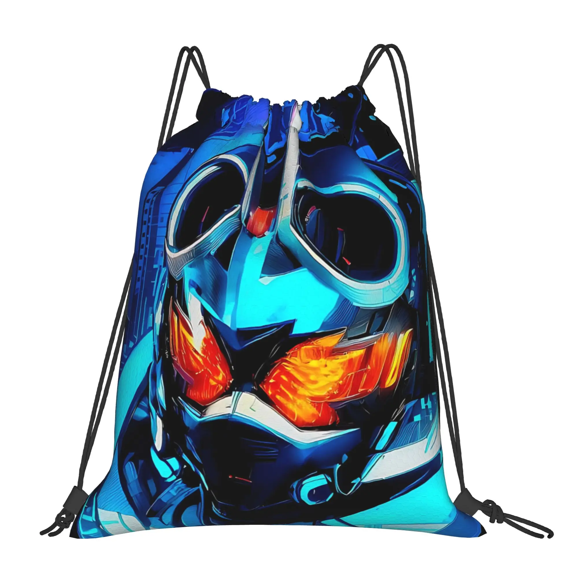 bag Pouch Kamen rider Gotchard  Drawstring Bags Sports Pouch Print Backpack Boy Girls School Shoe Bag