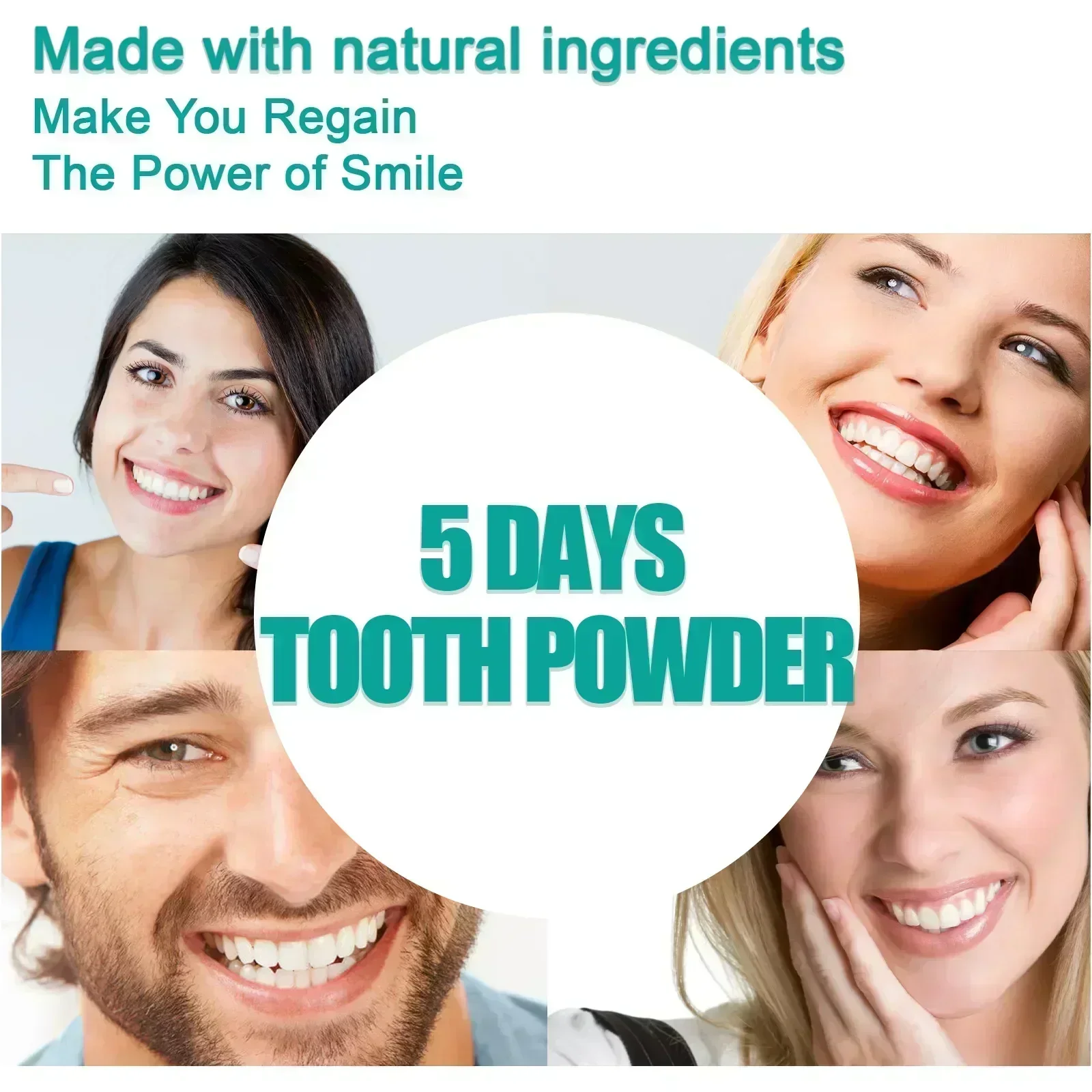 2495  2024 Upgrade Quick Teeth Whitening Powder Remove Plaque Stains Toothpaste Deep Cleaning Fresh Breath Oral Hygiene Dentally