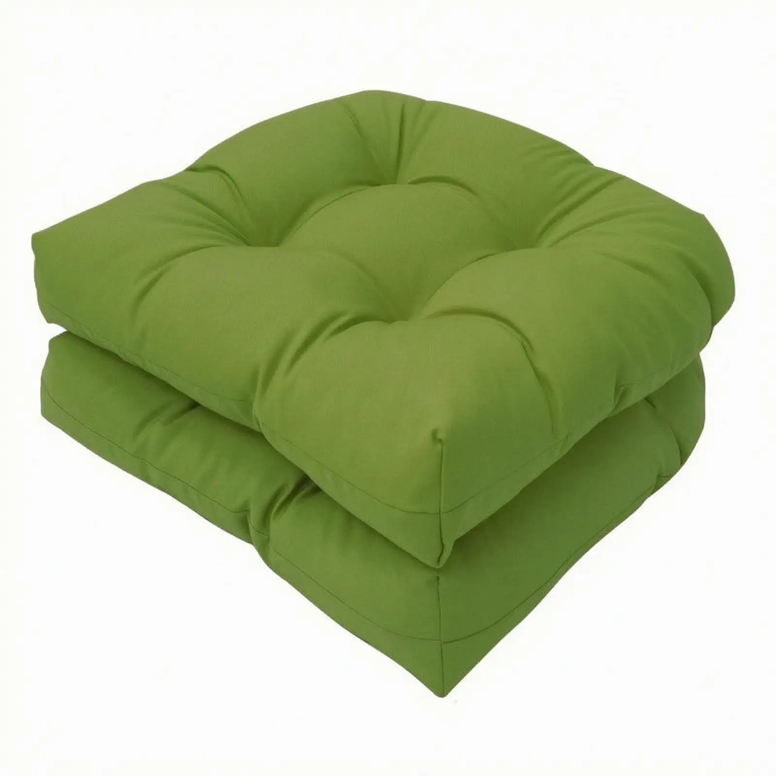 Durable Square Patio Cushion with Stitched Seams Plush Outdoor Sofa Pad for Garden Chair Rattan Sofa and Dining Seat